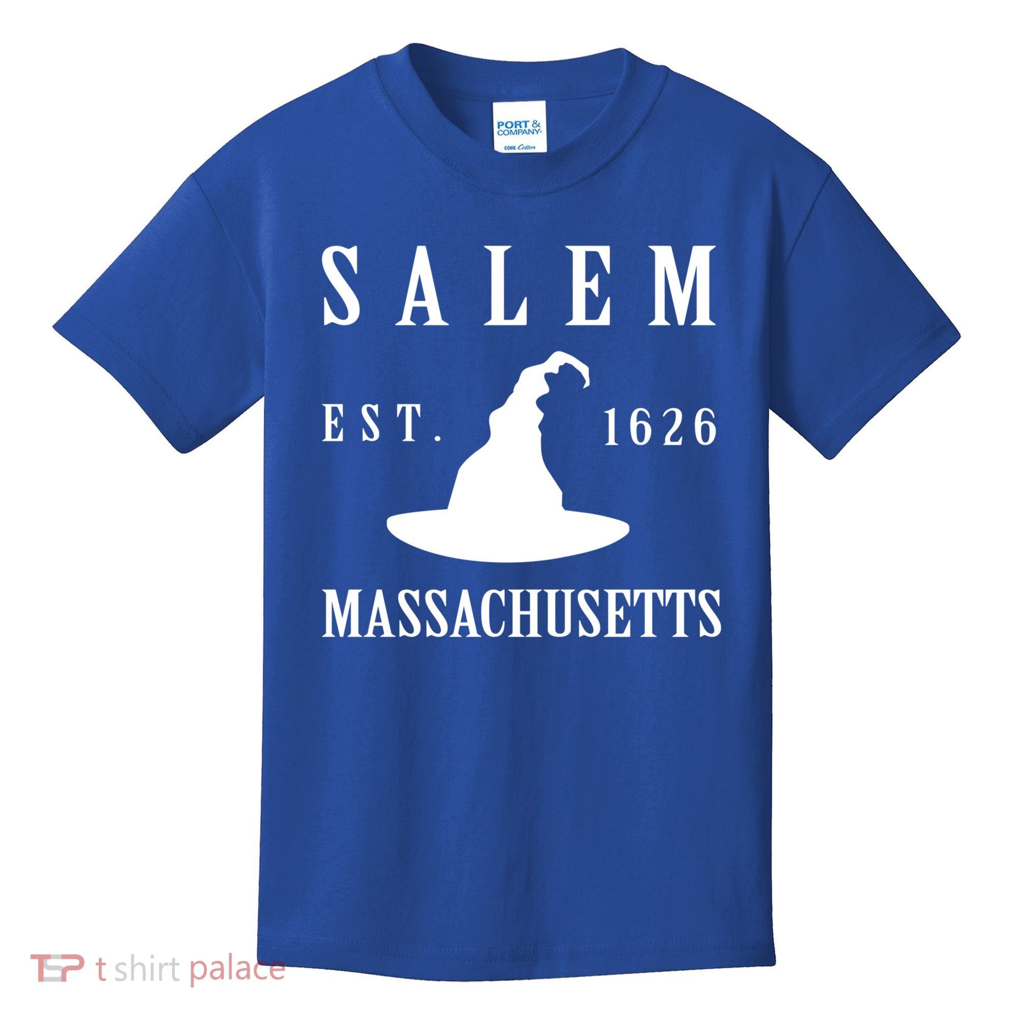 Salem Massachusetts Witch Gift Kids T-Shirt