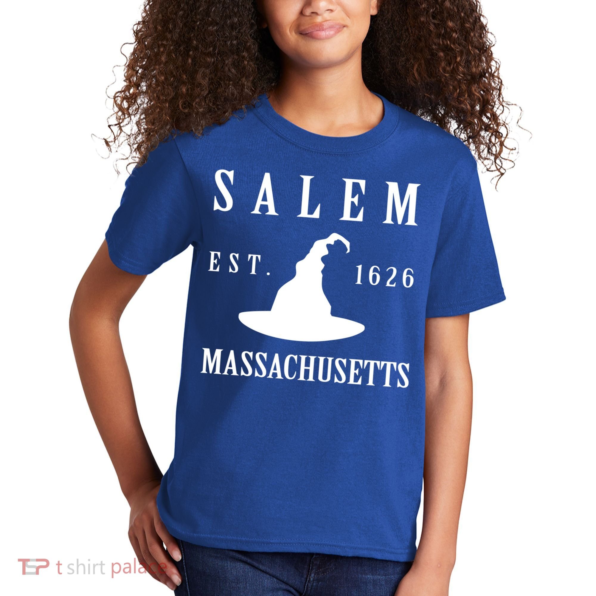 Salem Massachusetts Witch Gift Kids T-Shirt