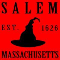 Salem Massachusetts Witch Gift Santa Hat thumb 1