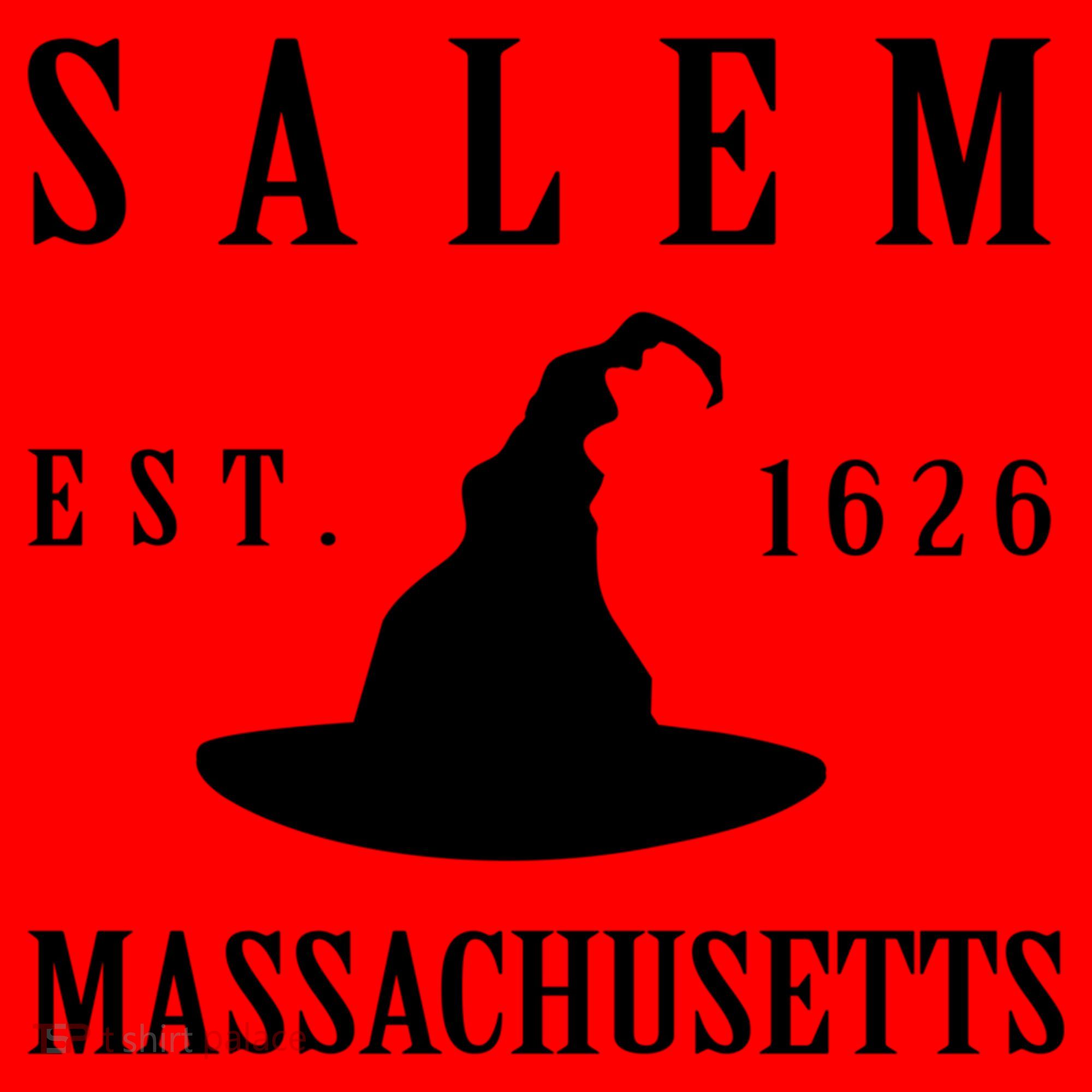 Salem Massachusetts Witch Gift Santa Hat