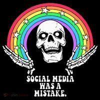 Social Media Was A Mistake Sweatshirt thumb 3