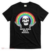 Social Media Was A Mistake T-Shirt thumb 0
