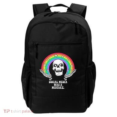 Social Media Was A Mistake Backpack
