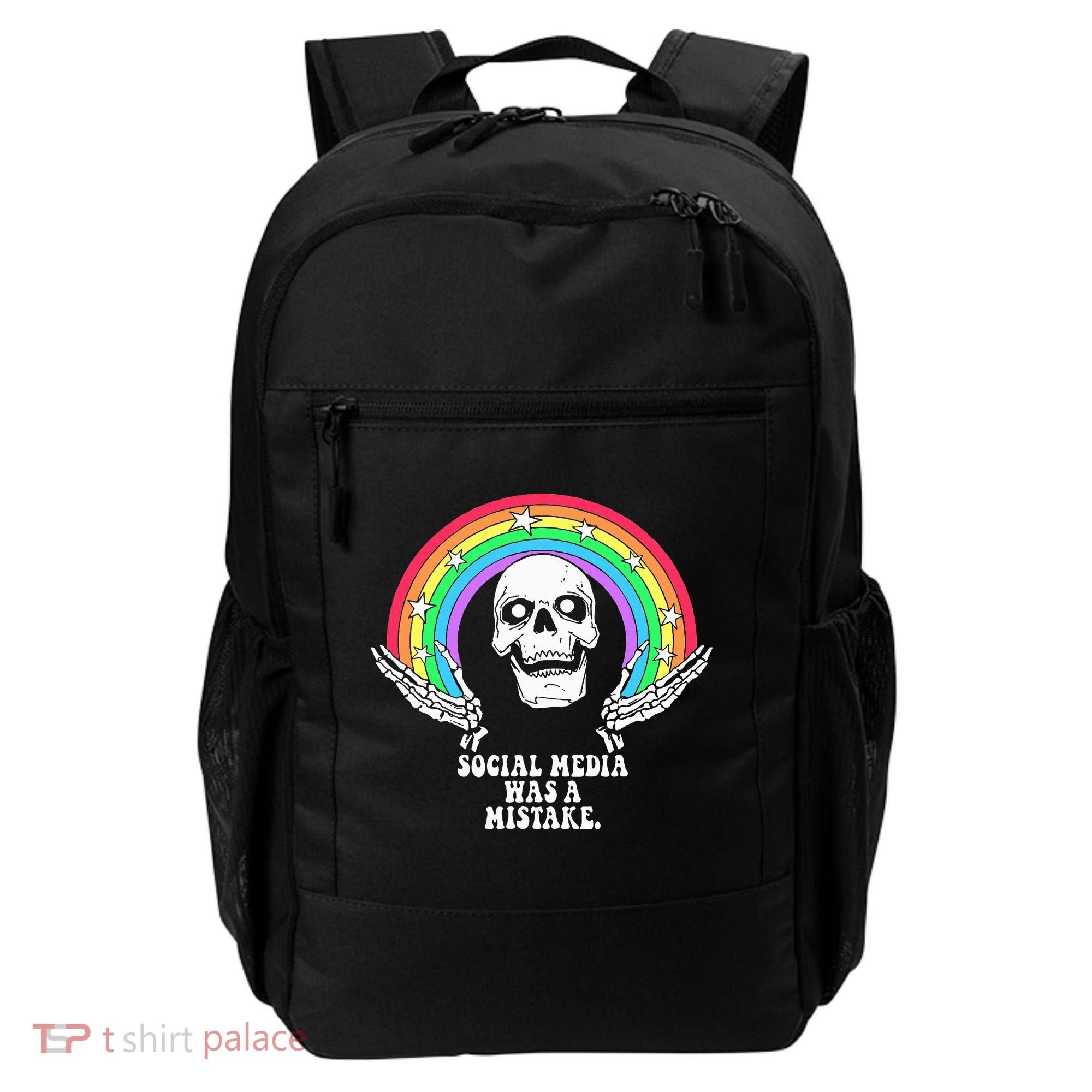 Social Media Was A Mistake Backpack
