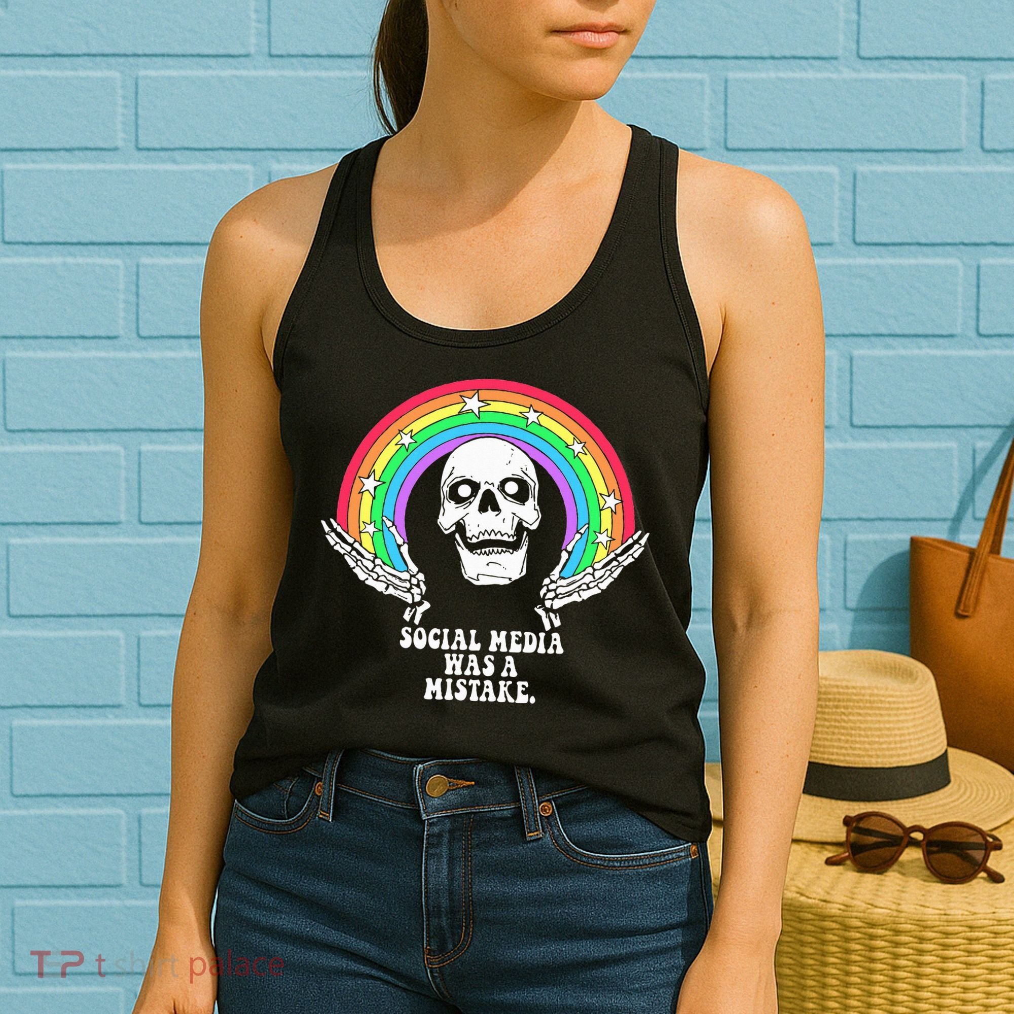 Social Media Was A Mistake Women's Tank Top