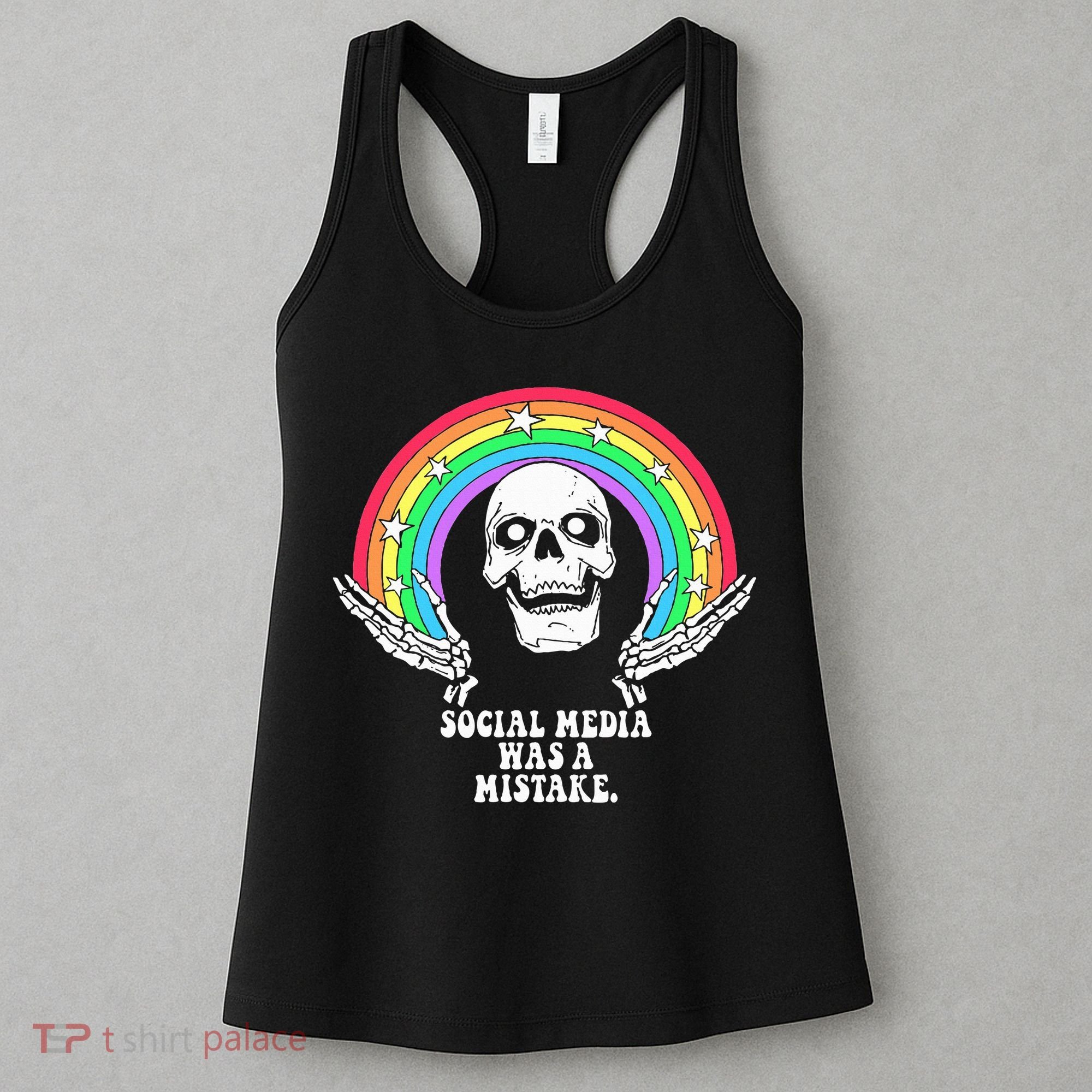 Social Media Was A Mistake Women's Tank Top