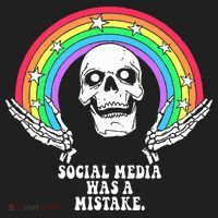 Social Media Was A Mistake Hat thumb 2