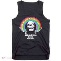 Social Media Was A Mistake Tank Top thumb 0