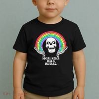 Social Media Was A Mistake Toddler T-Shirt thumb 2