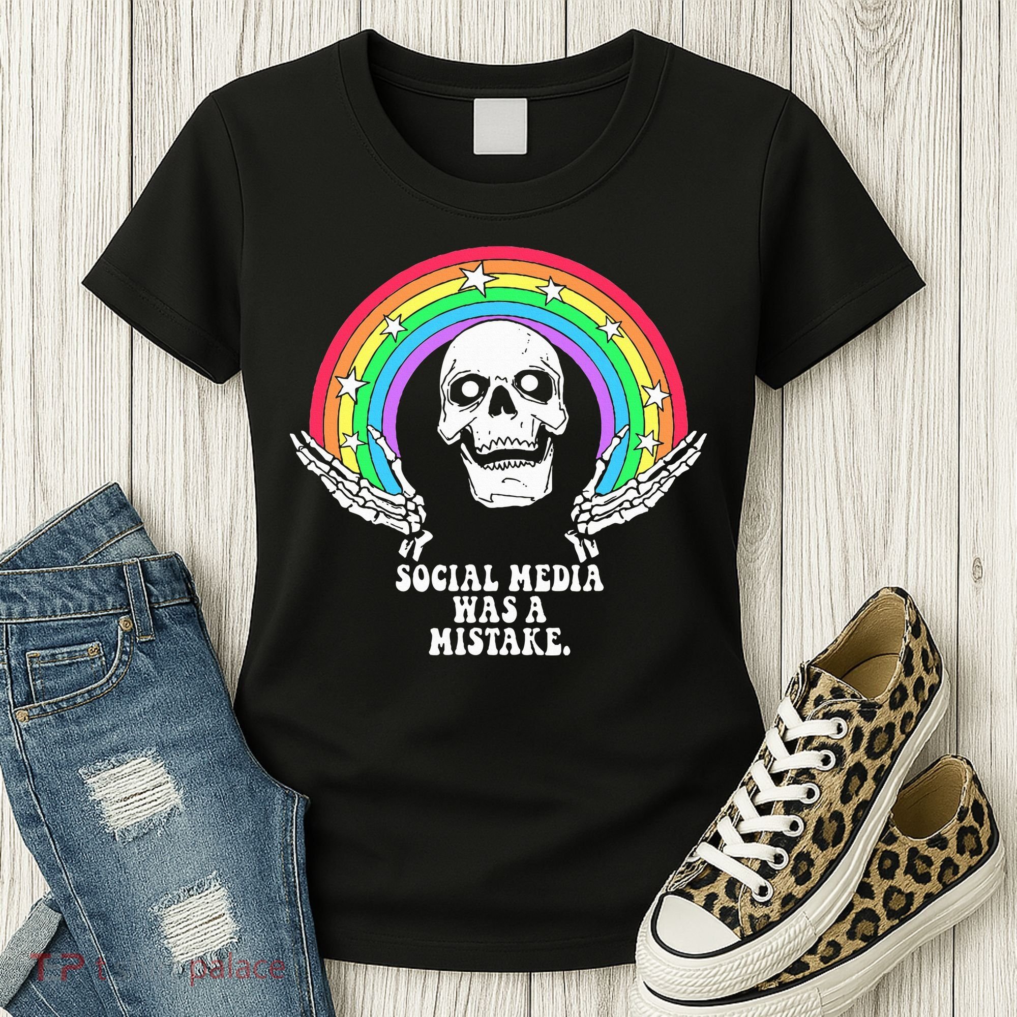 Social Media Was A Mistake Women's T-Shirt