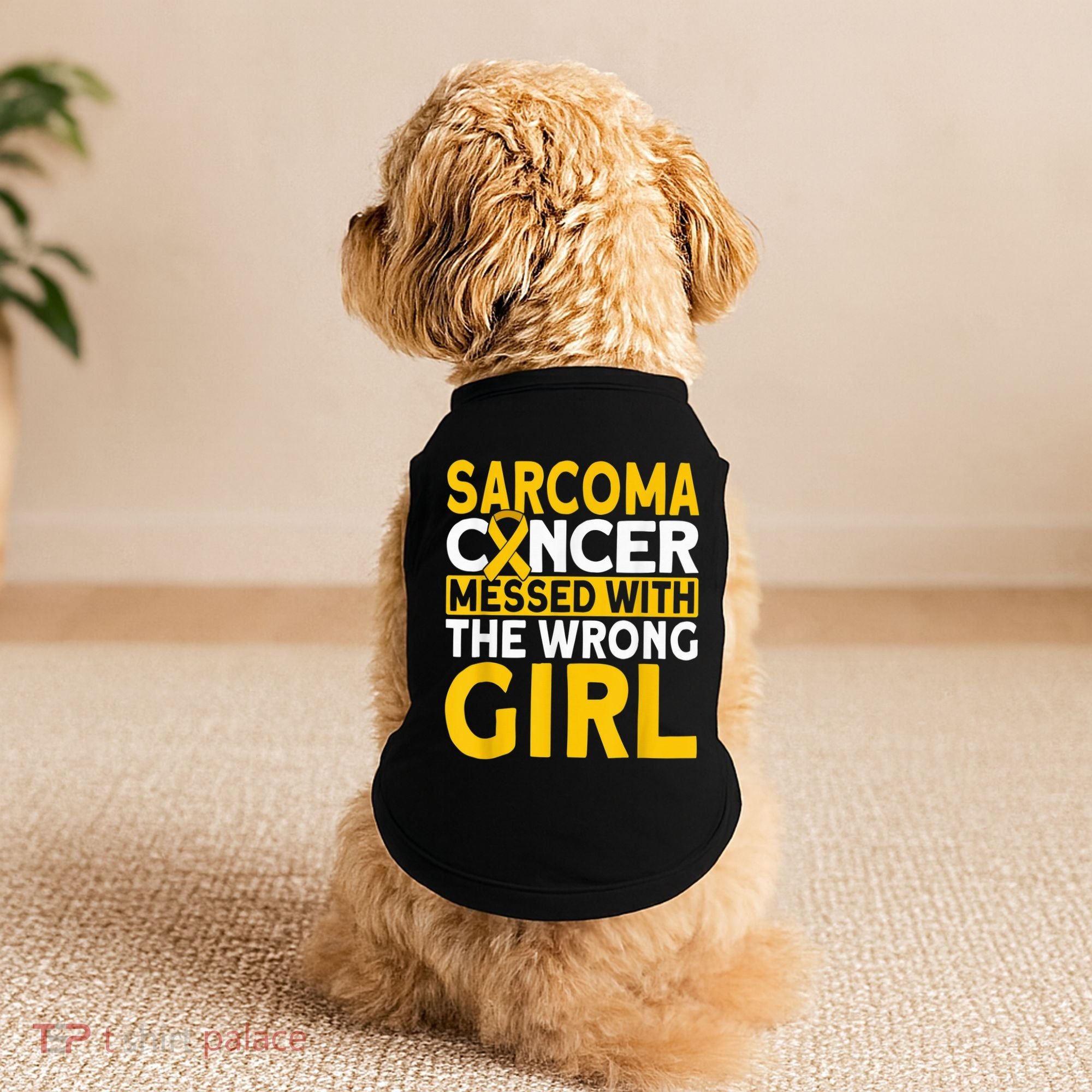 Sarcoma messed with the wrong girl Sarcoma Cancer Doggie Tank