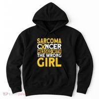 Sarcoma messed with the wrong girl Sarcoma Cancer Hoodie thumb 0