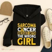 Sarcoma messed with the wrong girl Sarcoma Cancer Hoodie thumb 4