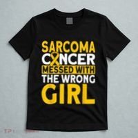 Sarcoma messed with the wrong girl Sarcoma Cancer T-Shirt thumb 5