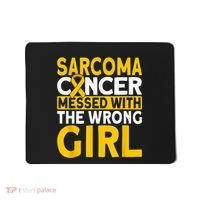 Sarcoma messed with the wrong girl Sarcoma Cancer Mousepad thumb 0