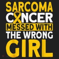 Sarcoma messed with the wrong girl Sarcoma Cancer Hat thumb 2