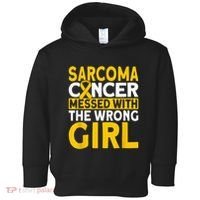 Sarcoma messed with the wrong girl Sarcoma Cancer Toddler Hoodie thumb 0