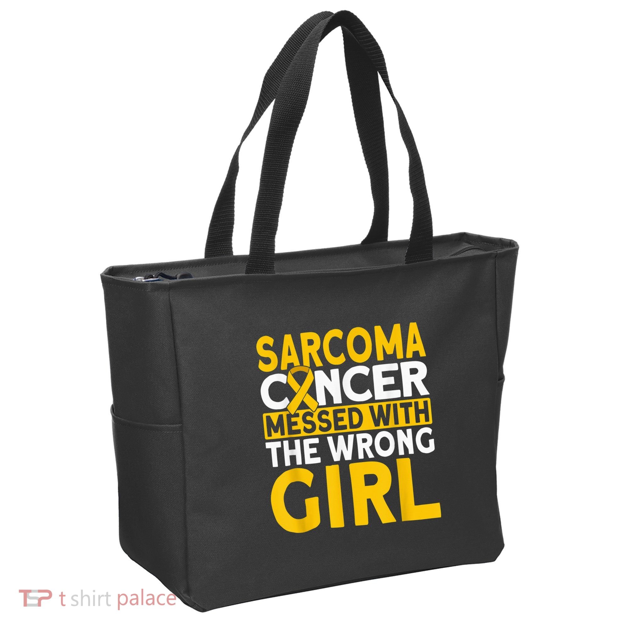 Sarcoma messed with the wrong girl Sarcoma Cancer Tote Bag