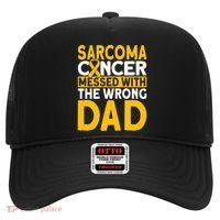 Sarcoma Messed With The Wrong Dad Sarcoma Cancer Awareness Cool Gift Hat thumb 0