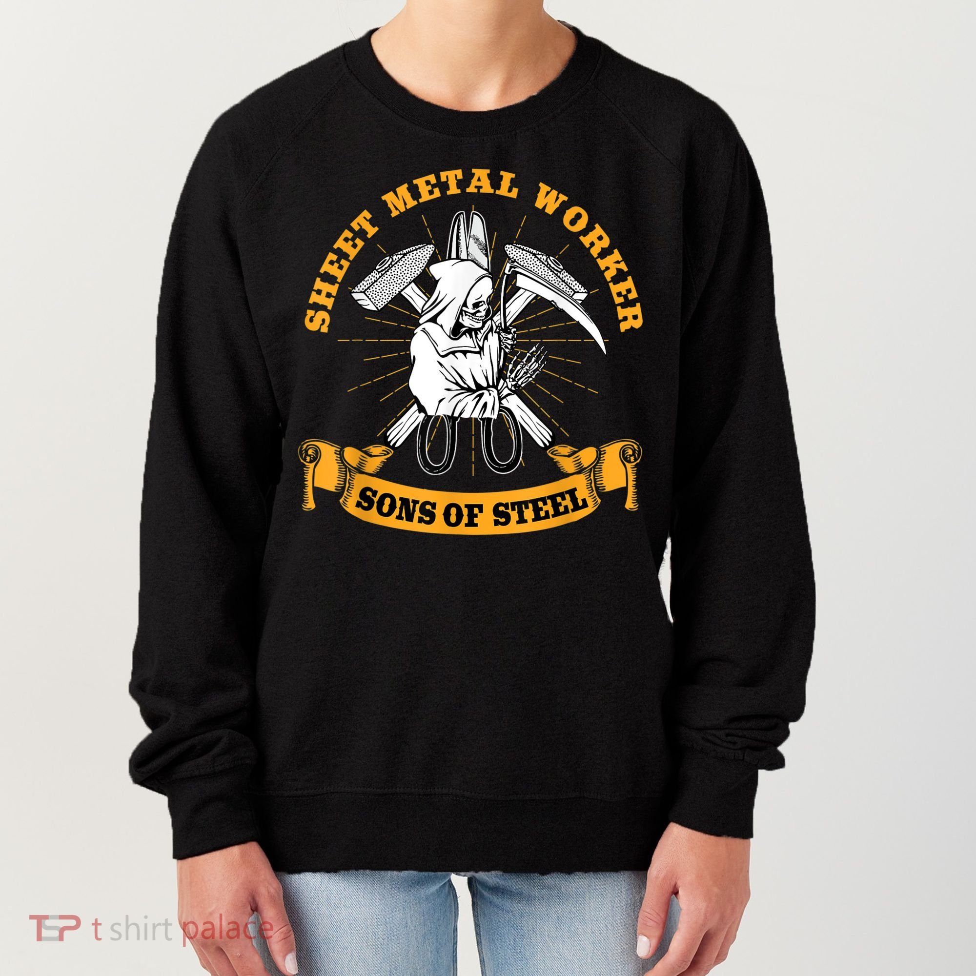 Sheet Metal Worker Funny Sons Of S L Women's Sweatshirt