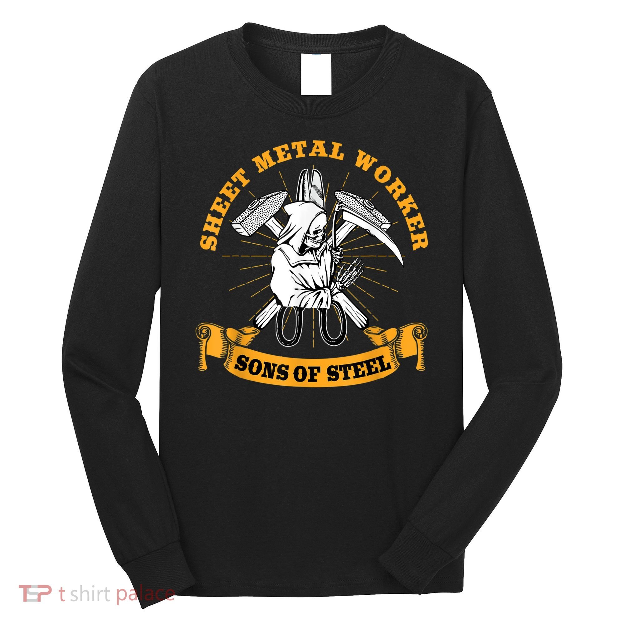 Sheet Metal Worker Funny Sons Of S L Long Sleeve Shirt