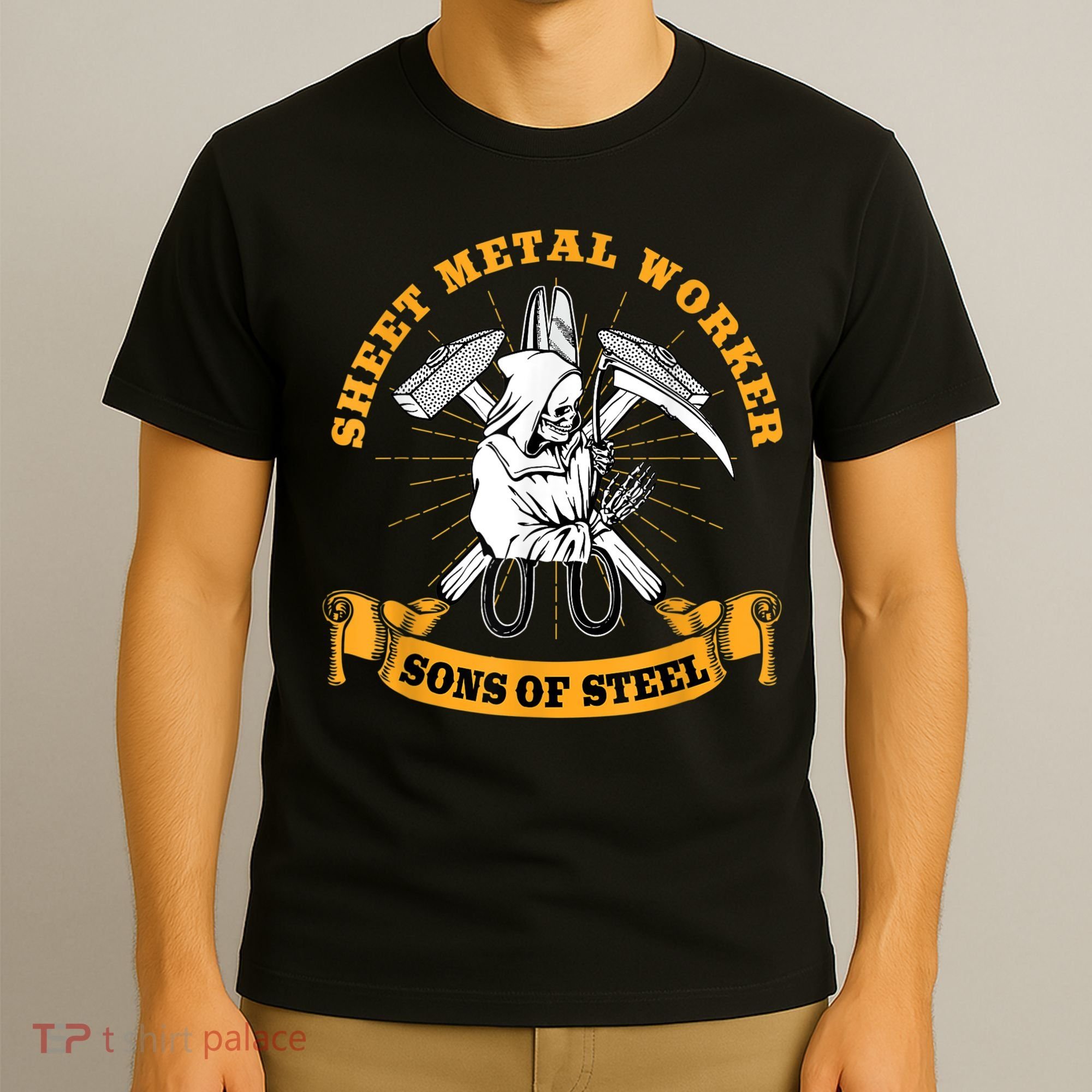 Sheet Metal Worker Funny Sons Of S L T-Shirt