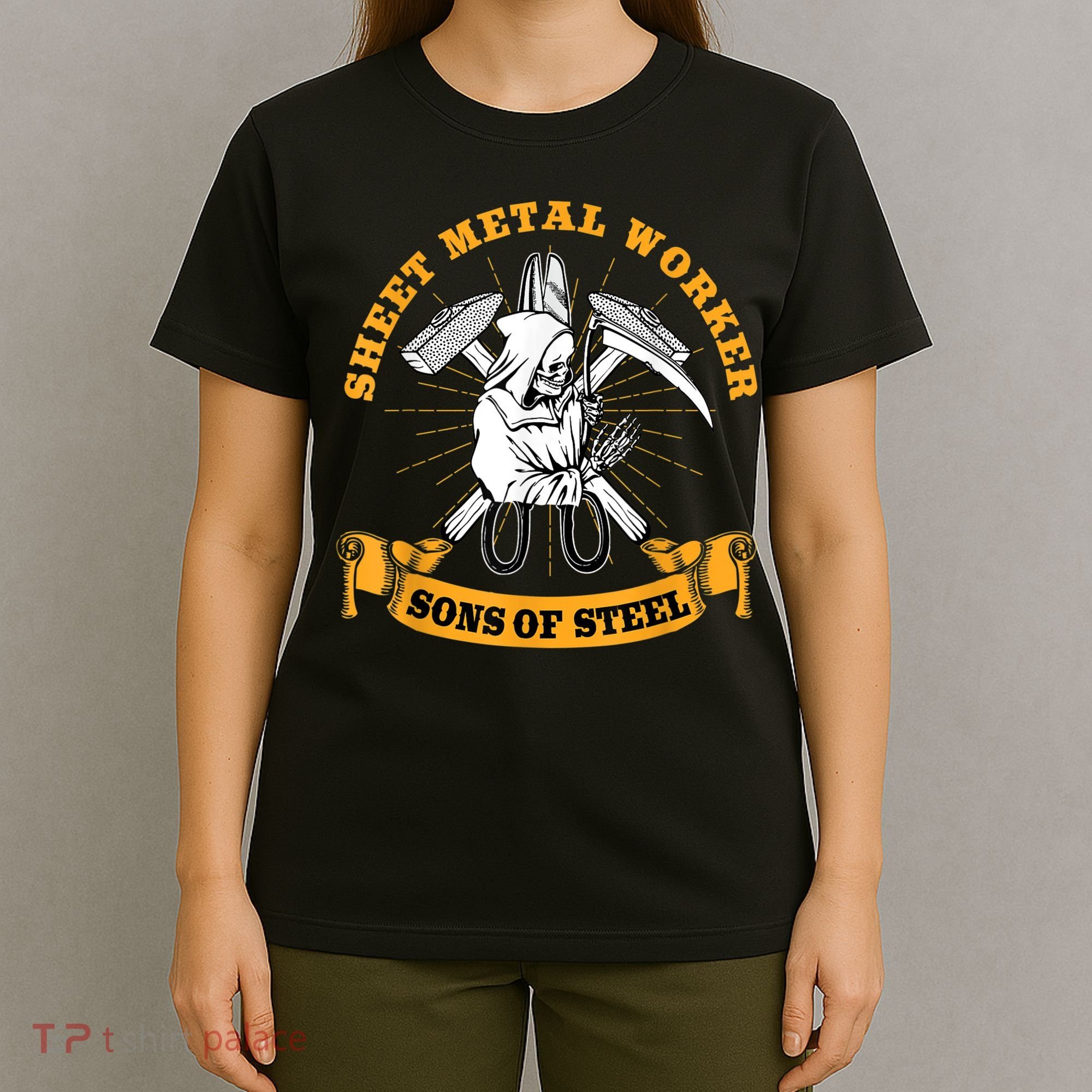 Sheet Metal Worker Funny Sons Of S L T-Shirt