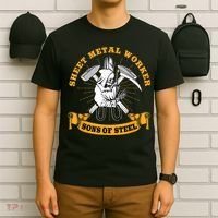 Sheet Metal Worker Funny Sons Of S L T-Shirt thumb 6