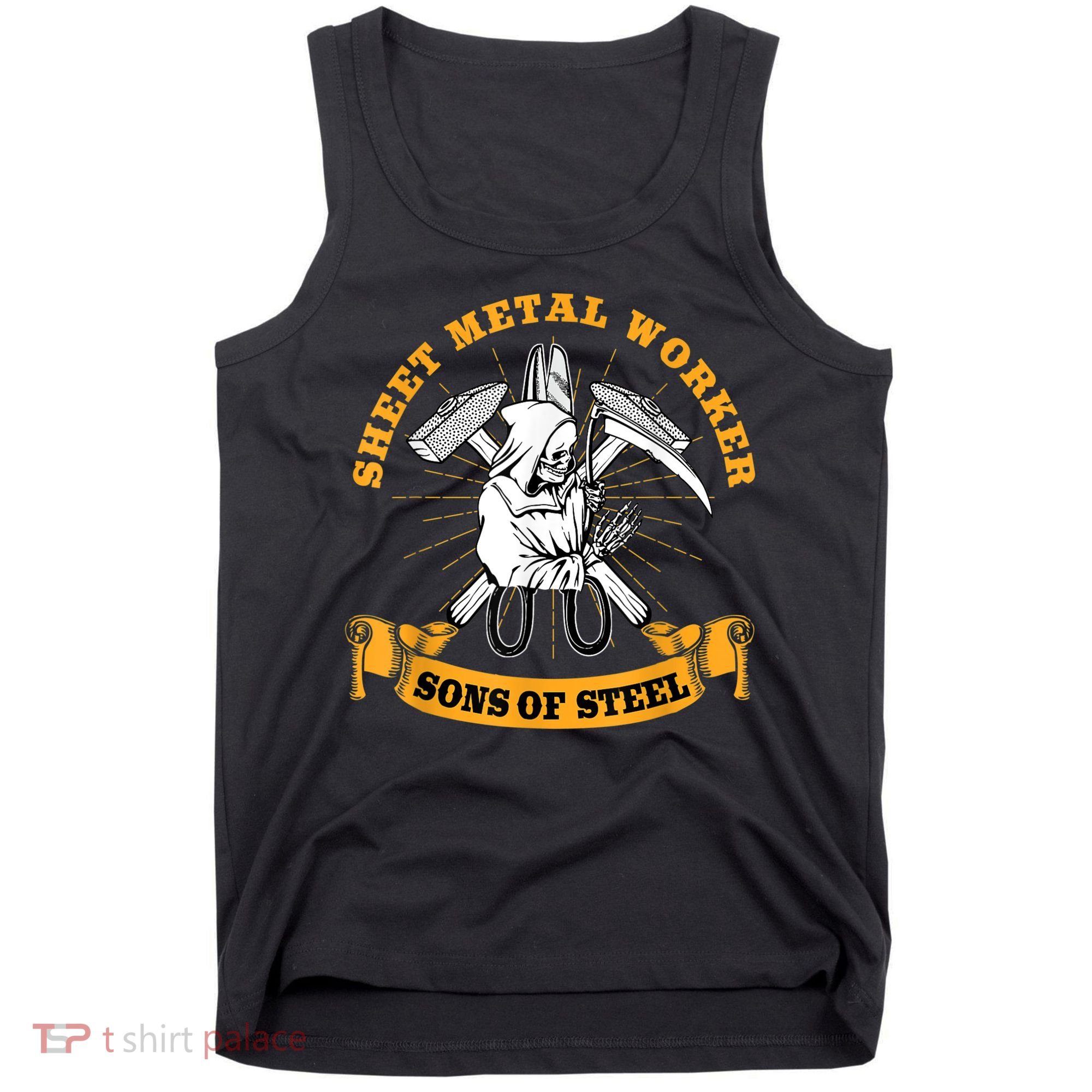 Sheet Metal Worker Funny Sons Of S L Tank Top