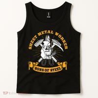Sheet Metal Worker Funny Sons Of S L Tank Top thumb 2