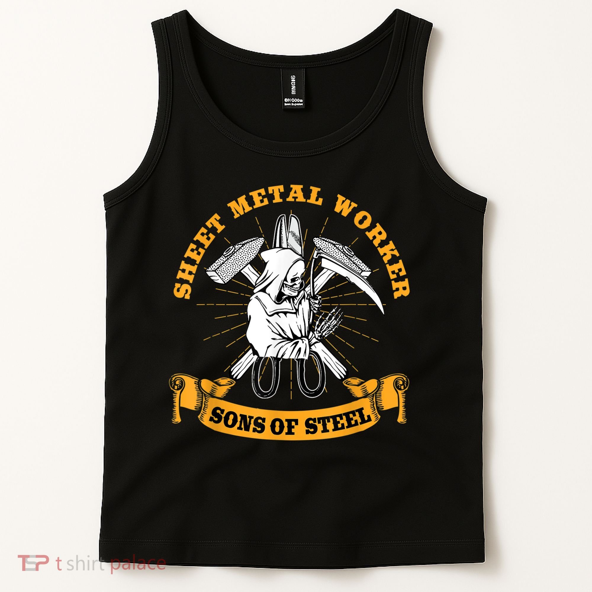 Sheet Metal Worker Funny Sons Of S L Tank Top
