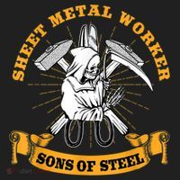 Sheet Metal Worker Funny Sons Of S L Golf Towel thumb 3