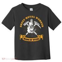 Sheet Metal Worker Funny Sons Of S L Toddler T-Shirt thumb 0