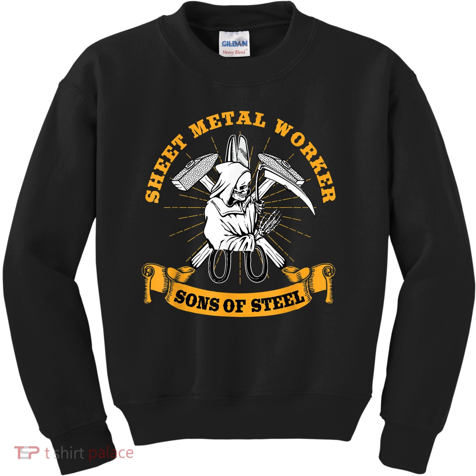 Sheet Metal Worker Funny Sons Of S L Kids Sweatshirt