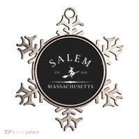 Salem Massachusetts Witch Est 1626 Letter Ornament thumb 0