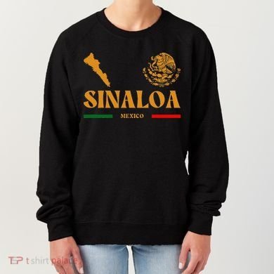 Sinaloa Mexico With Mexican Emblem Sinaloa Women's Sweatshirt