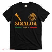Sinaloa Mexico With Mexican Emblem Sinaloa T-Shirt thumb 0