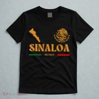 Sinaloa Mexico With Mexican Emblem Sinaloa T-Shirt thumb 5