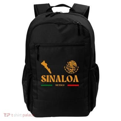 Sinaloa Mexico With Mexican Emblem Sinaloa Backpack