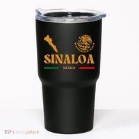 Sinaloa Mexico With Mexican Emblem Sinaloa Tumbler thumb 0