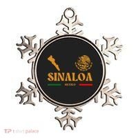 Sinaloa Mexico With Mexican Emblem Sinaloa Ornament thumb 0
