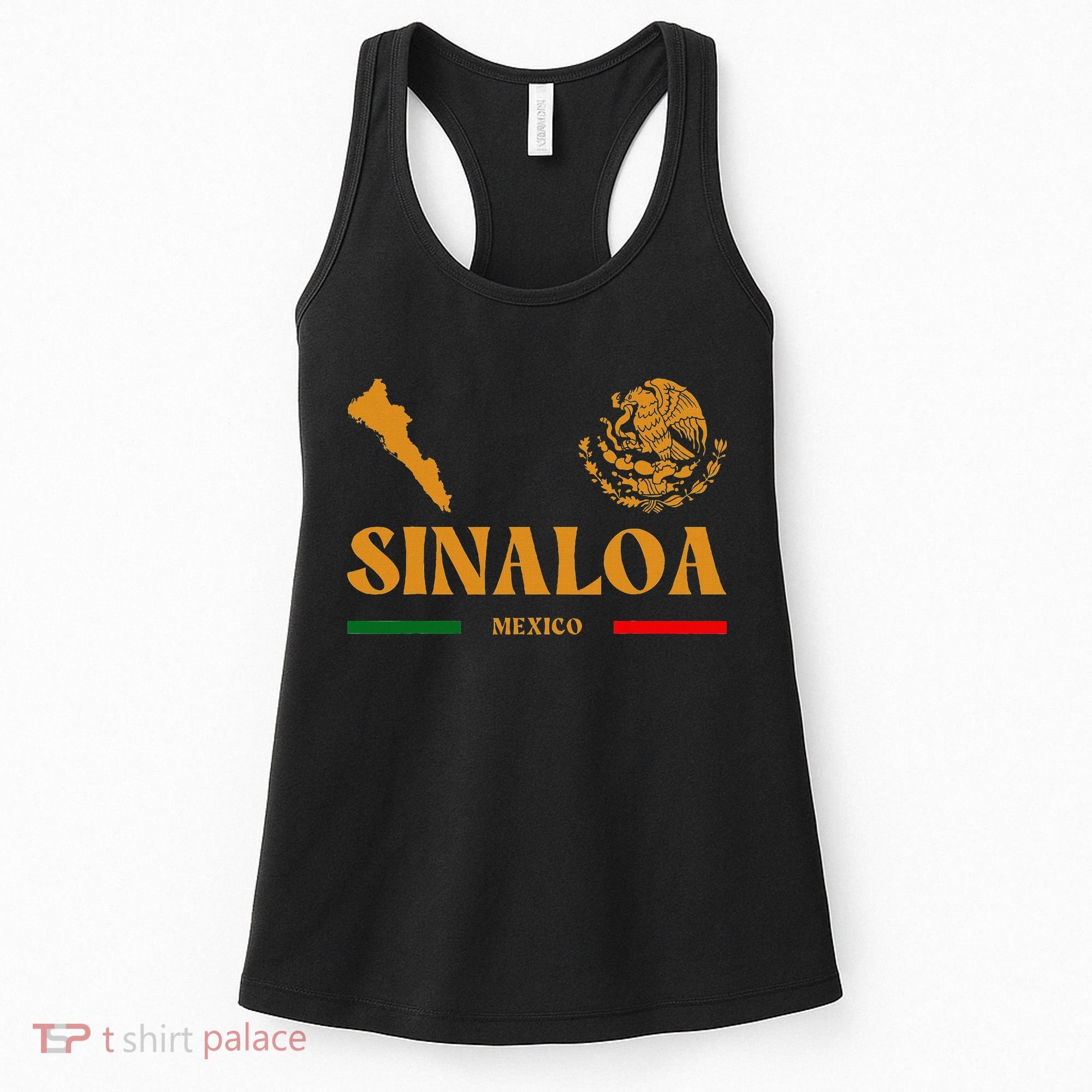 Sinaloa Mexico With Mexican Emblem Sinaloa Women's Tank Top