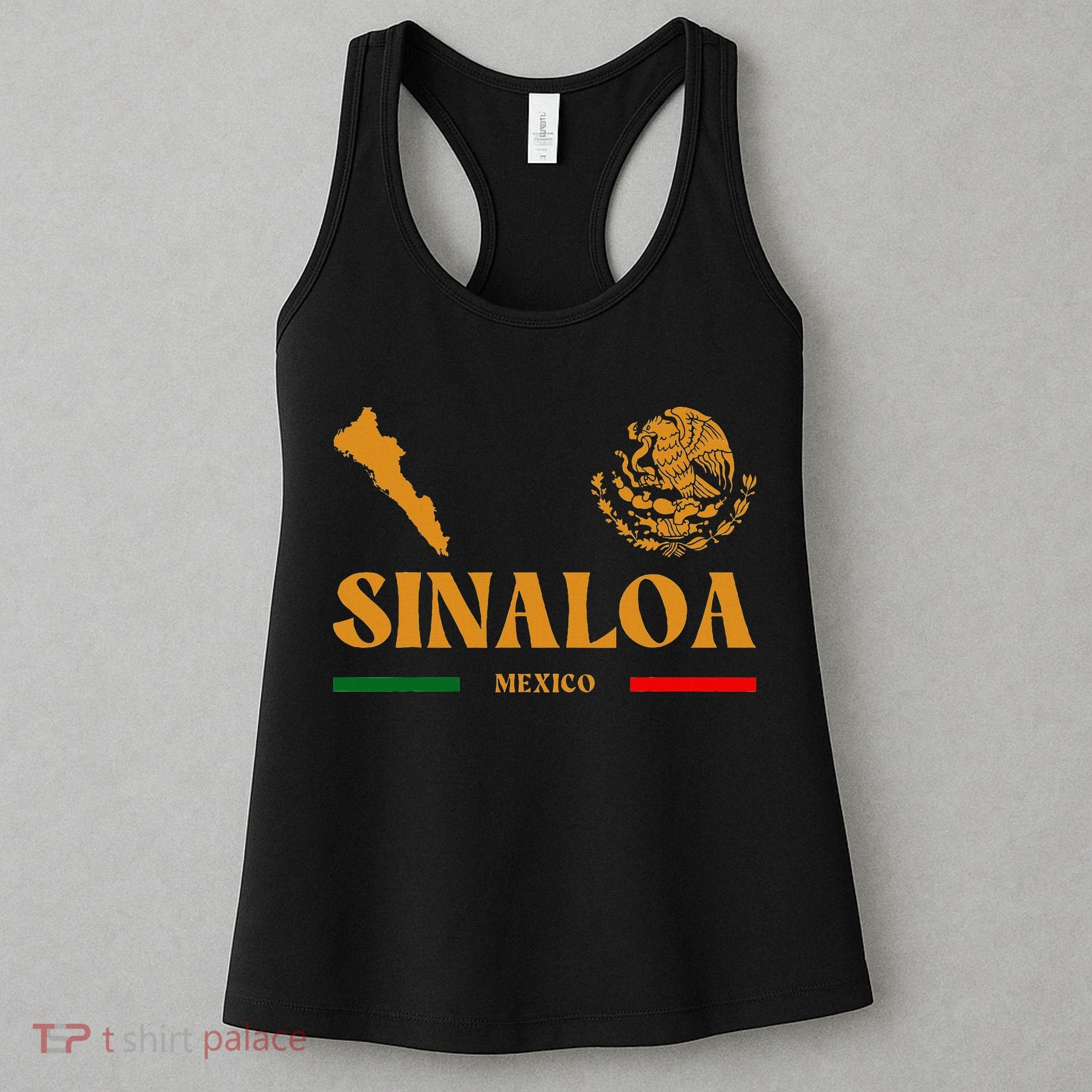 Sinaloa Mexico With Mexican Emblem Sinaloa Women's Tank Top