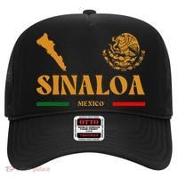 Sinaloa Mexico With Mexican Emblem Sinaloa Hat thumb 0