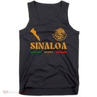 Sinaloa Mexico With Mexican Emblem Sinaloa Tank Top thumb 0