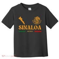 Sinaloa Mexico With Mexican Emblem Sinaloa Toddler T-Shirt thumb 0