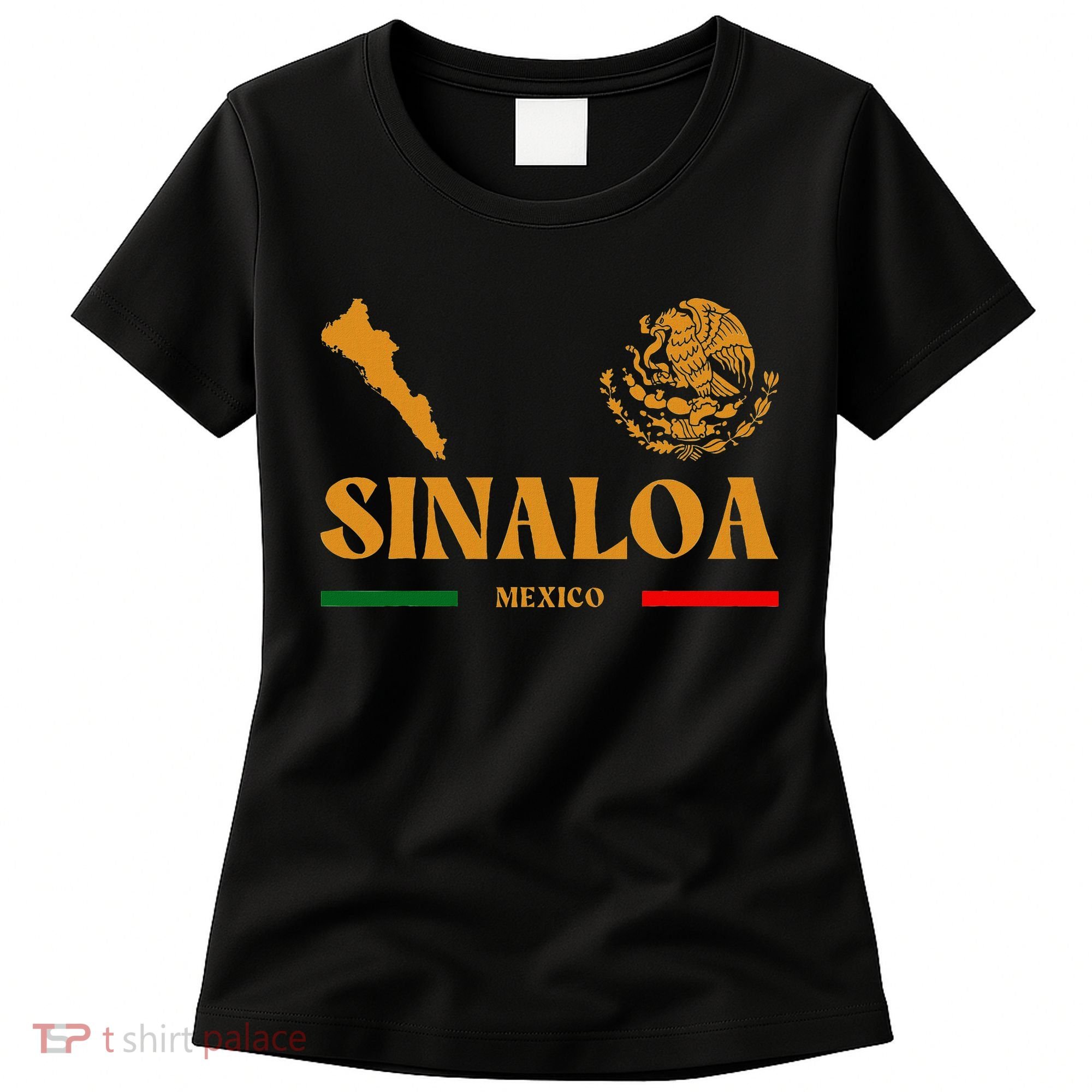 Sinaloa Mexico With Mexican Emblem Sinaloa Women's T-Shirt