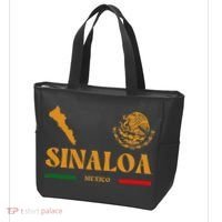Sinaloa Mexico With Mexican Emblem Sinaloa Tote Bag thumb 3