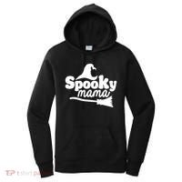 Spooky Mama Witch Broom Halloween Women's Hoodie thumb 0