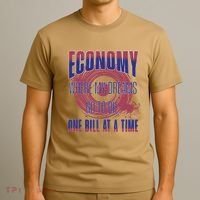 Sarcastic Money Woes Cynical Economy Joke T-Shirt thumb 3